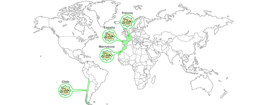 Halal food and quality Certificado halal